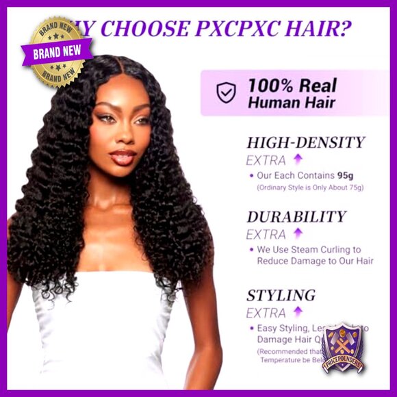 Burmese Curly Human Hair Bundles 3Pcs 18-22 Inch 100% Real Hair Extensions main image 5